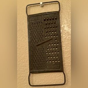 Vintage Cheese grater authentic farmhouse decor